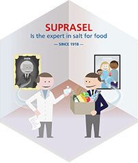 Suprasel: Expert in salt for food.